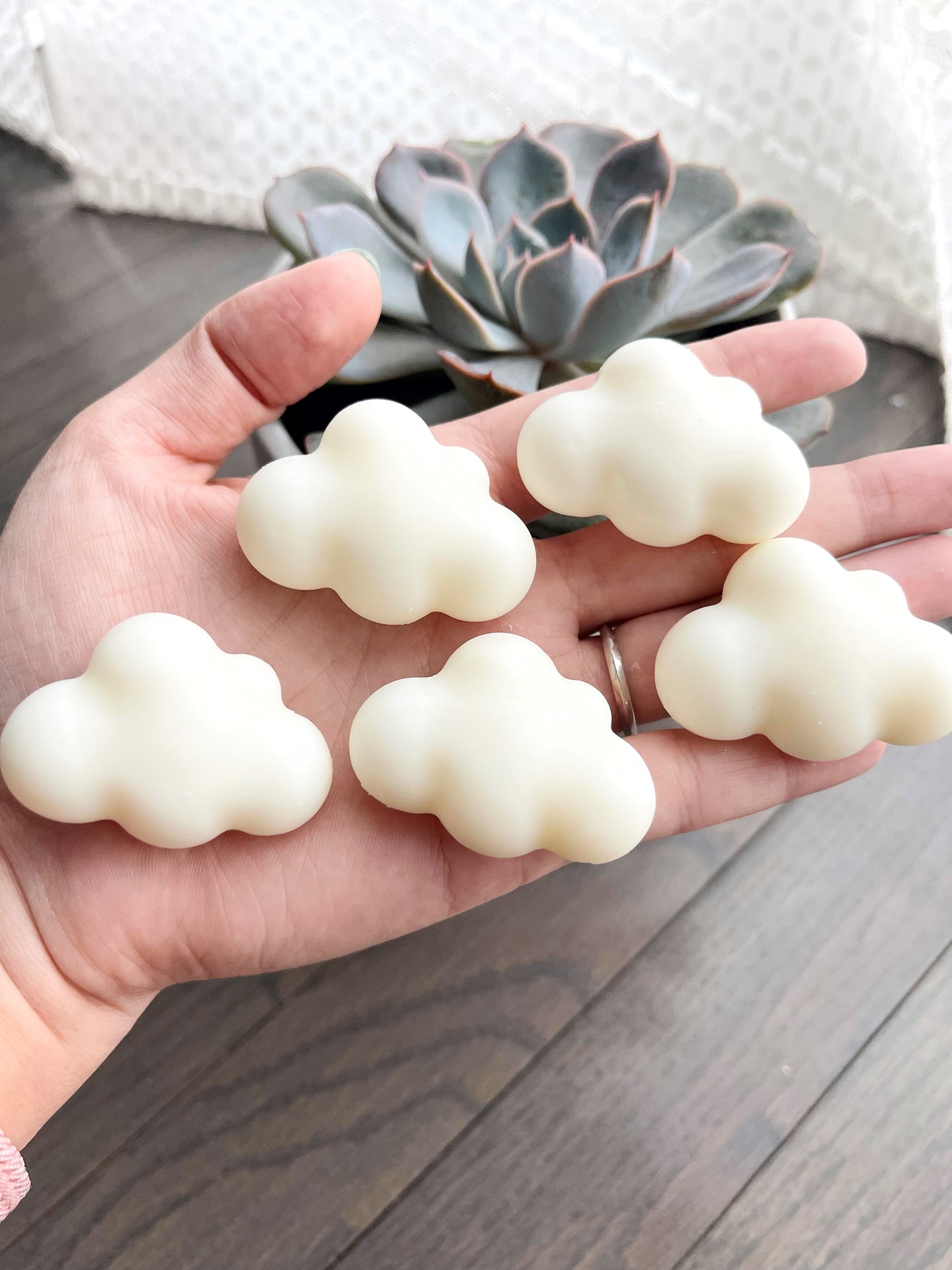 Puffy Cloud Wax Melts | Pack of 5 | Hand Poured