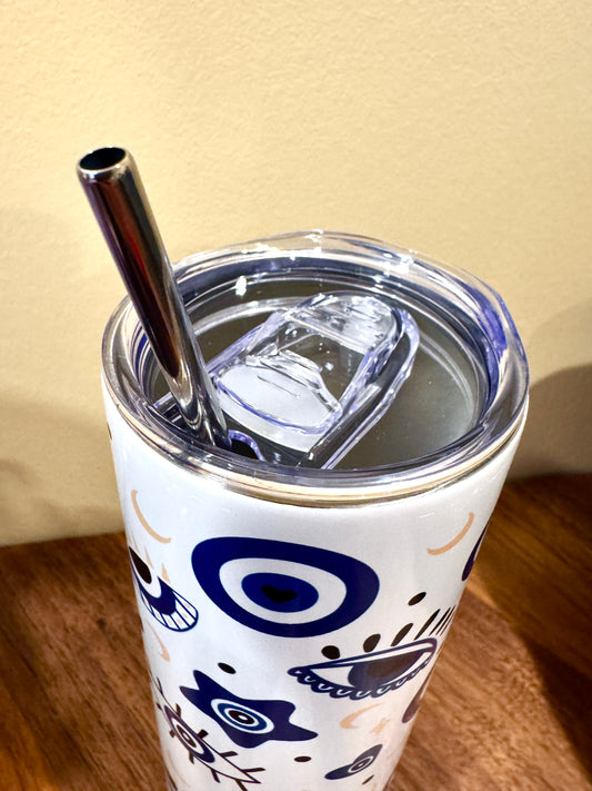 20oz Multi Evil Eye Stainless Steel Tumbler