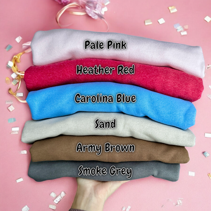 Custom Embroidered Fleece Sweatshirt