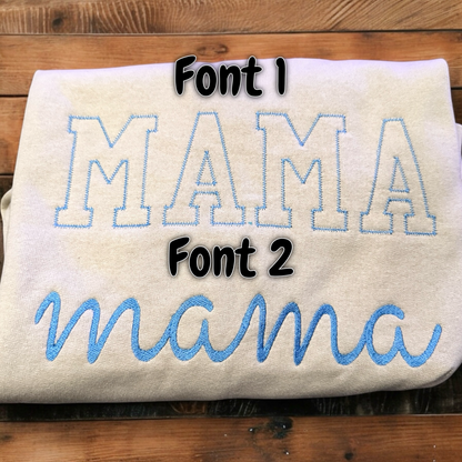 Custom Embroidered Fleece Sweatshirt