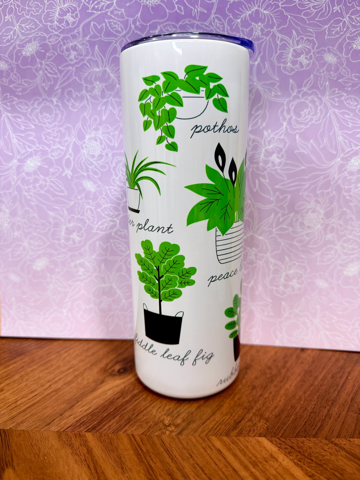 20oz Plant Lover Skinny Tumbler