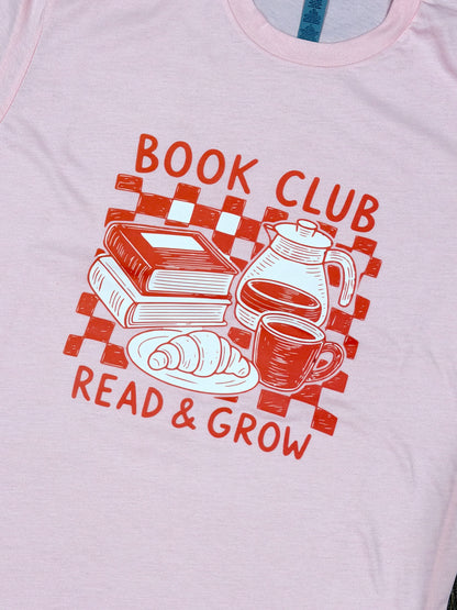 Book Club Read & Grow Graphic Tee