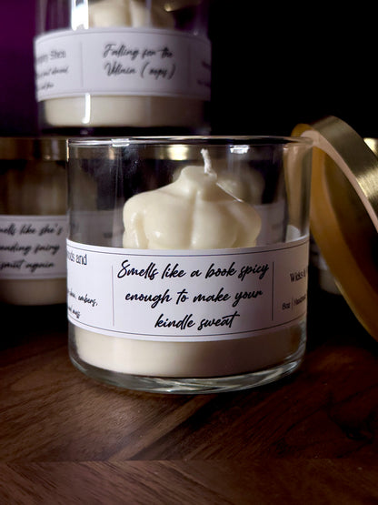 Male Figure Spicy Book Candles | 8oz