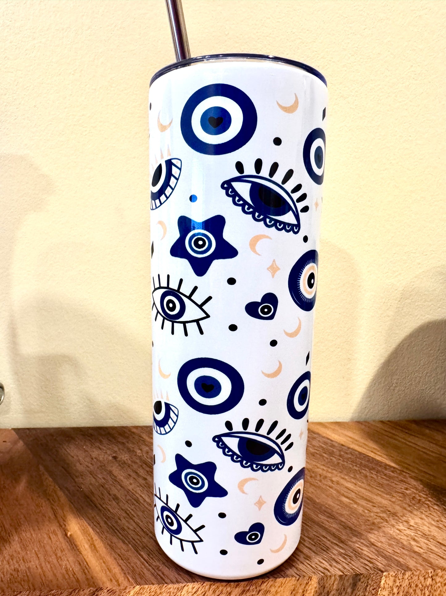 20oz Multi Evil Eye Stainless Steel Tumbler